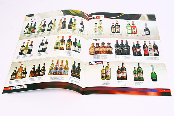 Katalog alkoholi - druk