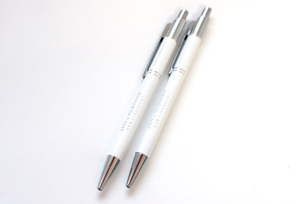 Długopisy metalowe grawerowane